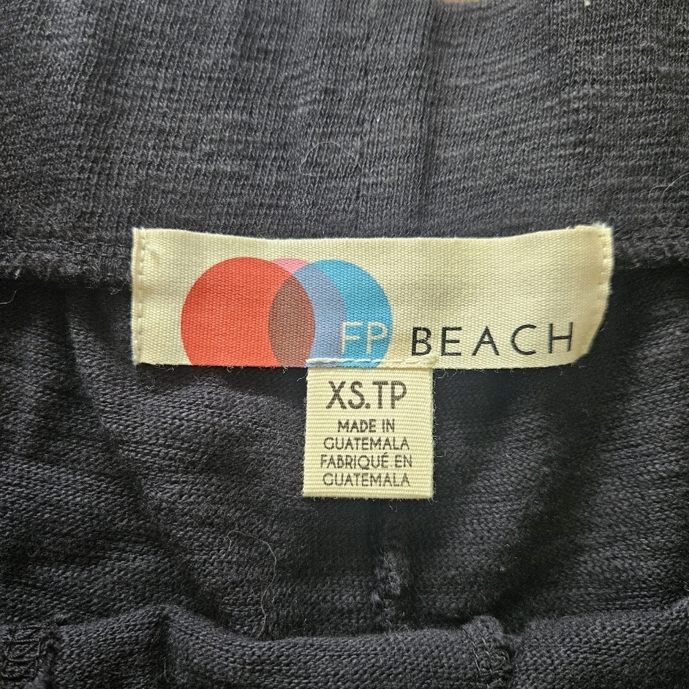 Free People Beach Lounge Pants Black Size Extra Small - Picture 4 of 8